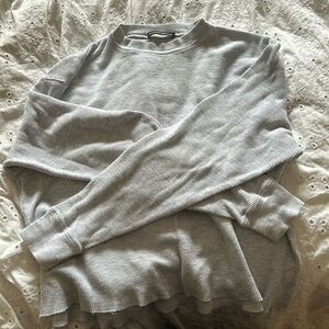 brandy melville waffle top